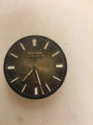 Bulova Accutron Movement For Parts Has The Dial And Hands With The Movement. • $15
