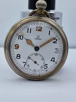 £400 • Buy Vintage Omega WW2 GSTP Pocket Watch