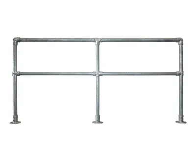 £209.94 • Buy Steel Pipe Galvanised Key Kee Clamp Safety Barrier Kit - 42MM Handrail DIY Kit