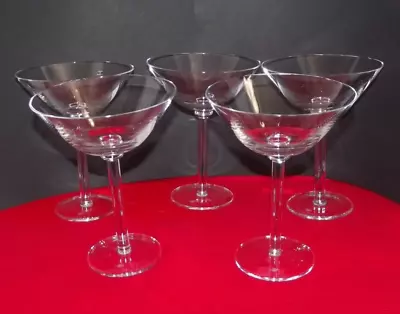 Set Of 5 Rare Michael Graves Design MVG1 10 Oz. Martini Glass EUC Glases • $39.95