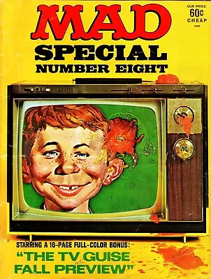 Mad Special #8 Starring A 16 Page Full-color   The Tv Guise Fall Preview!  Fn! • $19.95