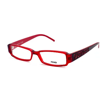 Fendi Eyeglasses Women Red Full Rim Rectangle 51 14 140 F664 603 • $29.95