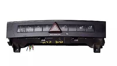 09-11 Mercedes R171 SLK300 SLK350 Door Lock Dash Hazard Light Control Panel OEM • $56.40