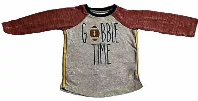 Mud Pie Gobble Time W/ Football Shirt Sz. 2T-3T (209.C) • $10