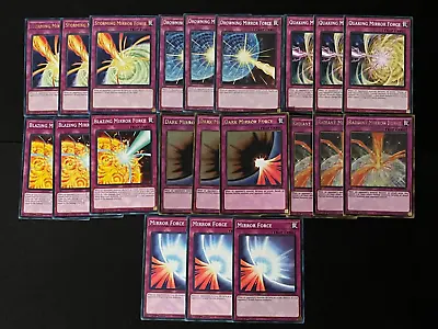 Yugioh Mirror Force Complete Collection- Dark- Storming- Blazing- Quaking- Tcg • $34.99