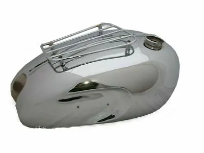 Petrol Fuel Tank With Grill Chrome Plated For Triumph 6t Thunderbird British • $273.79