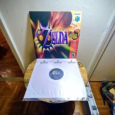 The Legend Of Zelda Majora's Mask Nintendo N64 Soundtrack Vinyl Record • $49.99