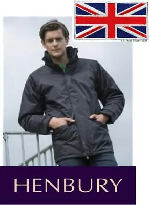 Mens Milan City Waterproof Windproof Jacket Union Jack Flag RRP £29.95 • £18.95