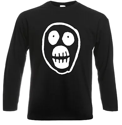 The Mighty Boosh Long Sleeve T-Shirt Funny Skull Series Gifts Skulls Longsleeve • £14.99