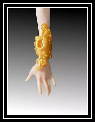 Ever After High Meeshell Mermaid Gold Mermaid Cuff Bracelet • $5.96