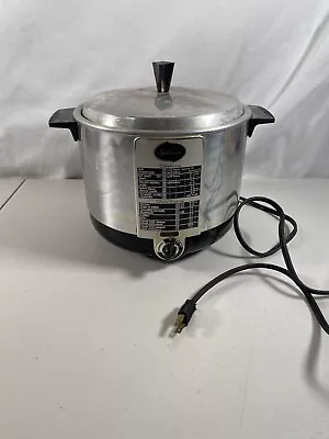 Vintage Sunbeam Cooker & Deep Fryer Model CF-6 Silver Working • $27.44