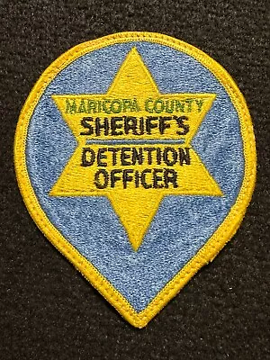 ARIZONA - Maricopa County Sheriff's Office Patch - Detention Officer V#2 • $2