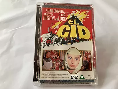 El Cid (DVD 2000) Charlton Heston Sophia Loren Hard Jewel Case Edition  • £3.46