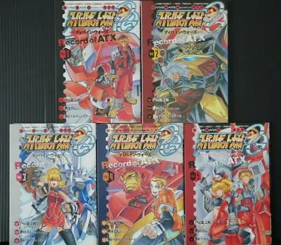 Super Robot Wars OG Divine Wars Record Of ATX Vol.1-5 - JAPAN Manga LOT • $129.58