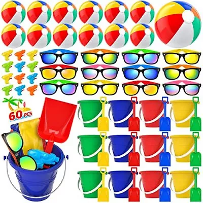 Pool Party Favors Beach Party Favors - 60 PCS Pool Toys For Kids Ages 3 4 5 6... • $49.78