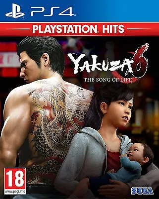 Yakuza 6: The Song Of Life  PS4 Playstation 4 Brand New Sealed • $42