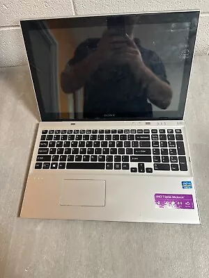 $44.95 • Buy Genuine Sony VAIO SVT151A11L 15.6  4GB Ram NO HDD - Untested - Touchscreen
