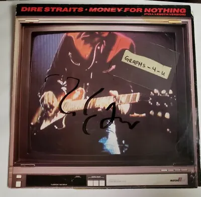Mark Knopfler Signed Dire Straits Autograph COA 1 Money For Nothing • $275
