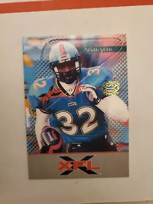 Rashaan Salaam 2001 Artbox XFL Tabletop Memphis Maniax #45 • $24