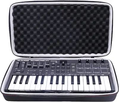 Hard Case For M-Audio Oxygen Pro Mini – 32 Key USB MIDI Keyboard Controller • $58.99