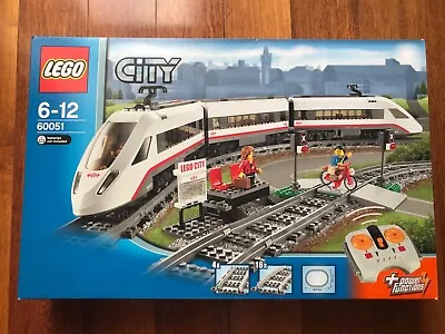 1 X LEGO City 60051 High-speed Passenger Train (BNIB) • $480