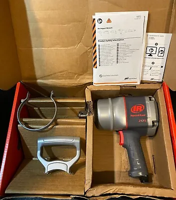 $685 • Buy Ingersoll Rand 2175MAX 1  Pistol Grip Impact Wrench, Air Powered, 2000 Ft/lbs