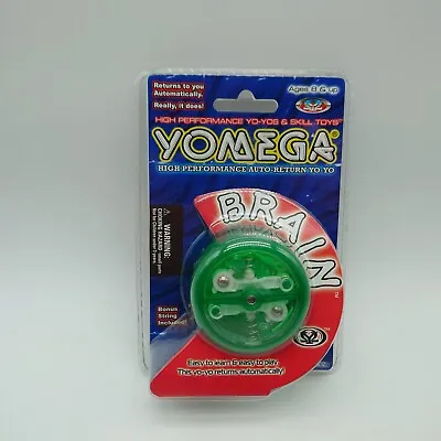 Yomega Brain Original Yo-Yo 2009 Green Auto Return With Bonus String New Sealed  • £16.99