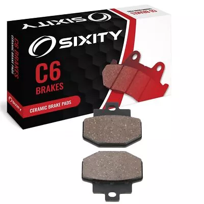 Rear Ceramic Brake Pads 2006-2009 Vespa GTS 250 Set Full Kit  Complete Rg • $13.51