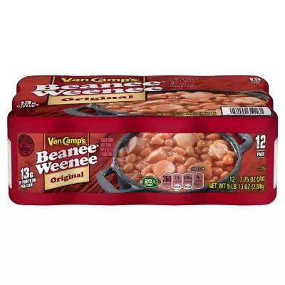 Van Camp'S Beanee Weenee (7.75 Oz. 12 Pk.) FREE SHIPPING • $20.47