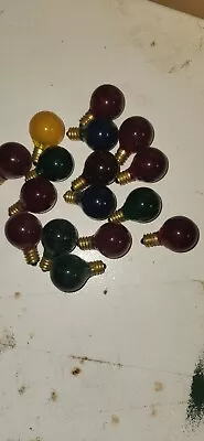 16 Vintage Christmas Bulbs 120V 5W KL • $0.99