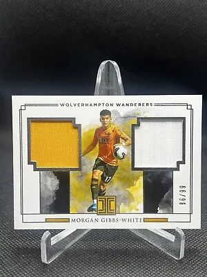 2019-20 Panini Impeccable Morgan Gibbs-White /99 Rookie Dual Patch Match Worn • £39.99