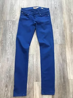 £9.99 • Buy Salsa Bright Blue Low Rise Jean Size 26