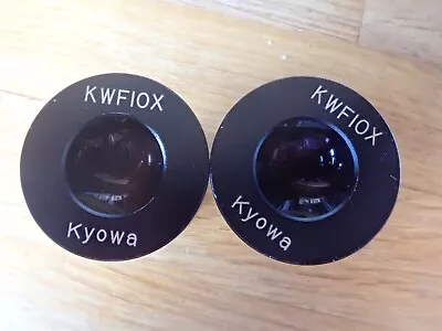 Kyowa Microscope Eyepieces Pair • £10