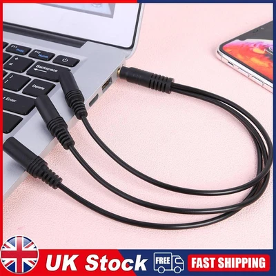 £5.39 • Buy 3.5mm TRS 4 Pole Male Plug To 1/8inch 3.5mm 3 Output Stereo Audio Splitter Cable