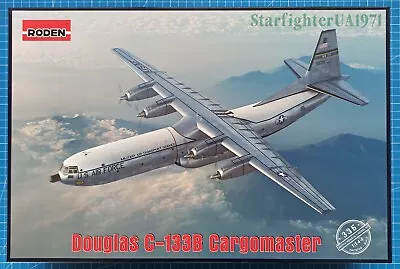 1/144 Douglas C-133B Cargomaster (Roden 335 New November 2019) • $25.95