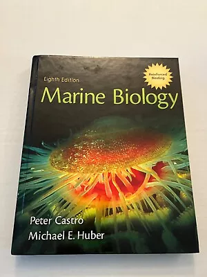 Marine Biology (Castro) 8th Edition (NASTA Hardcover Reinforced High School Bin • $22.25