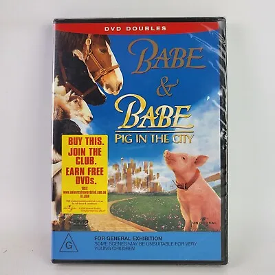 Babe/Babe: Pig In The City : DVD NEW Region 4/2 (1995/1998) 2-movie  • £9.34