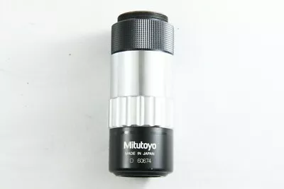 Mitutoyo QV Objective 1X ∞/0 Microscope Objective From Japan #2421 • $685