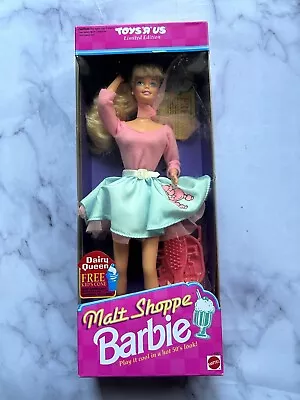 Vintage Mattel 1992 Malt Shoppe Barbie Doll • $29.95