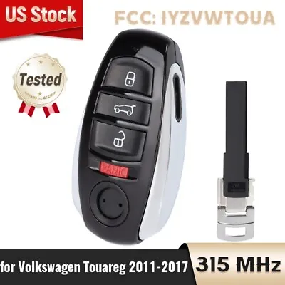 Unlocked For Volkswagen Touareg 2011-2017 Smart Remote Key Fob IYZVWTOUA 315MHz • $25.28