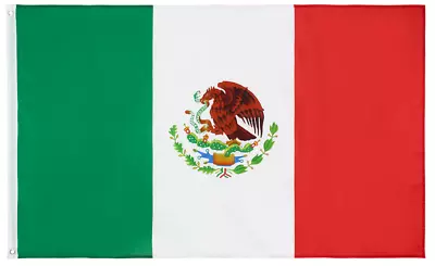 Small 12''x18  Mexican Flag Mexico Latin Latino MX Hispanic Boat Car Bike Kayak • $7.77