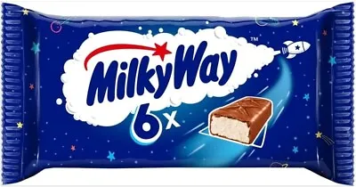 Milky Way / Multipack Milk Chocolate Bars / Chocolate Gift / 6 X 21.5g • £2.99