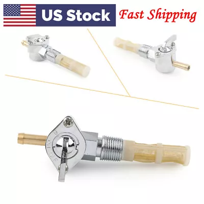 3/8  Fuel Gas Tank Valve  NPT Petcock Fit Harley Road King Softail Dyna • $20.60