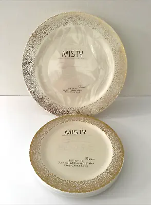 Premium Heavyweight Plastic 10 Dinner And 10 Side Plates Misty Collection Sealed • $8.99