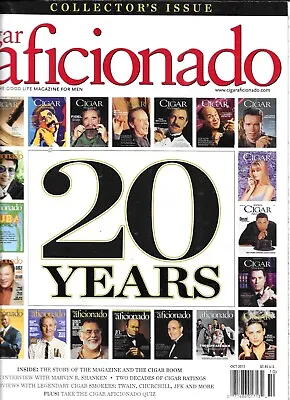 $20.21 • Buy Cigar Aficionado Magazine 20th Anniversary Collectors Issue Legendary Smokers 