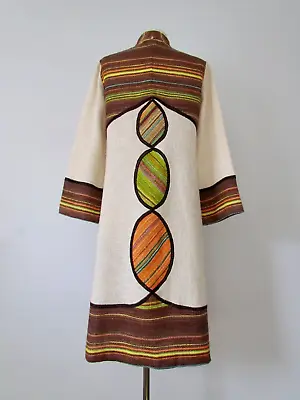 Missoni Bohemian Jacket Vintage Sz 4 Cotton Linen Woven Multicolor • $1100