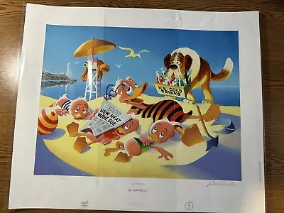 Carl Barks Heat Wave BIG Print Signed Numbered 78 Of 215 + The Original Comic • $349.99