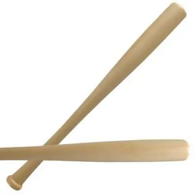 £10.49 • Buy Heavy Duty Wooden Baseball Bat Rounders Softball Outdoor Sports Fun 62cm (24 )