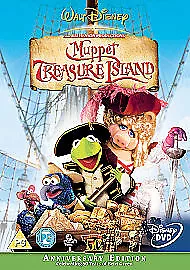 Disney's Muppet Treasure Island 50th Anniversary Edition Dvd Rgn 2 Bbfc U Kids • £3.49