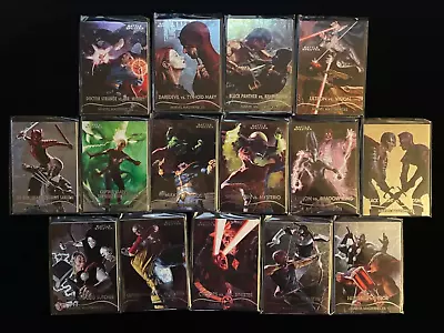 2020 Marvel Masterpieces - BATTLE SPECTRA INSERT SET - Full & Complete (BS1-15) • $169.99